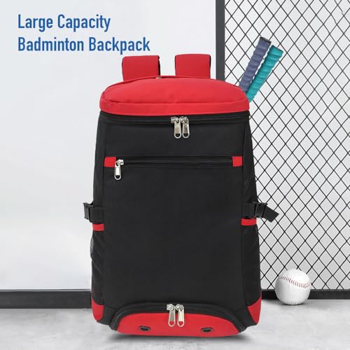 Sac à dos de tennis HUIOP ventilé pour éliminer les odeurs et ranger vos raquettes