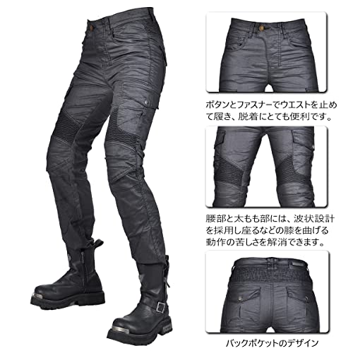 RENHE レディースライディングパンツ ブラック XS