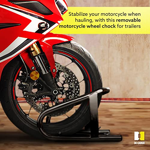 Dc Cargo Mall 2-Pack, Dirt Bike Wheel Chocks For Trailer, Pick-Up Truck, Or Garage - Motorcycle Wheel Chock - Removable Or Permanent Installation - Fits Wheels 5 ½ In Wide #TOP1