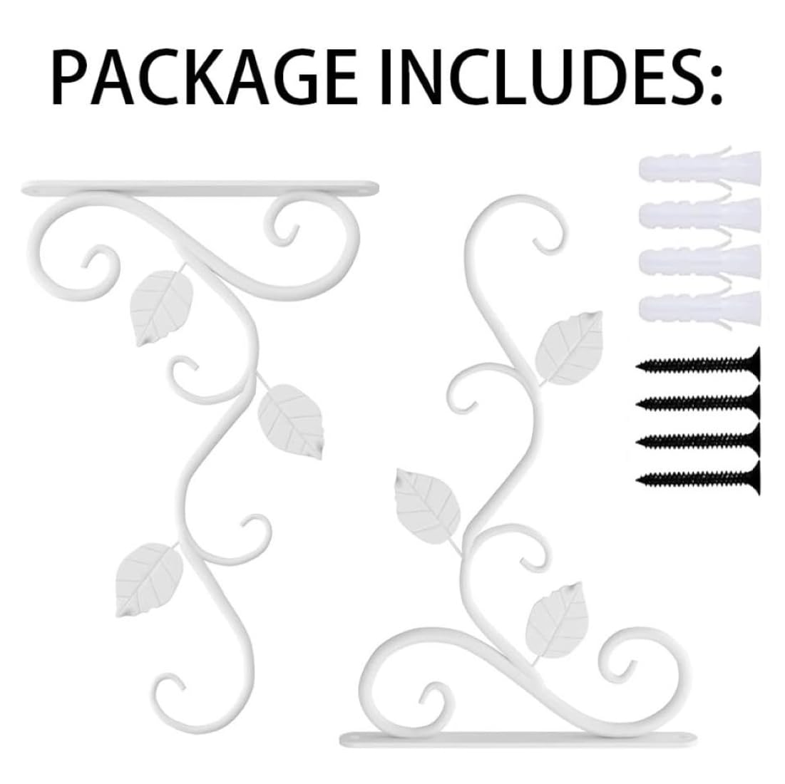 Wall Mounted Plant Brackets - Decorate Your Home & Garden FREE SHIPPING -7 Wall Mounted Plant Brackets - Decorate Your Home & Garden FREE SHIPPING -7