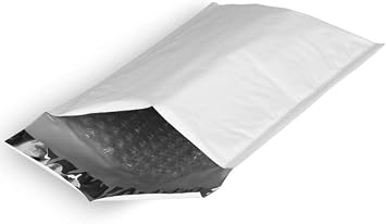 Secure Seal #DVD 7.5x10 Poly Bubble Mailers | Padded Shipping Envelope Mailers (Pack of 10)