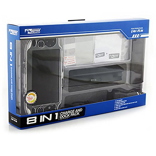 KMD PSVita Bundle - 8 in 1 Charge and Dock Travel Pak