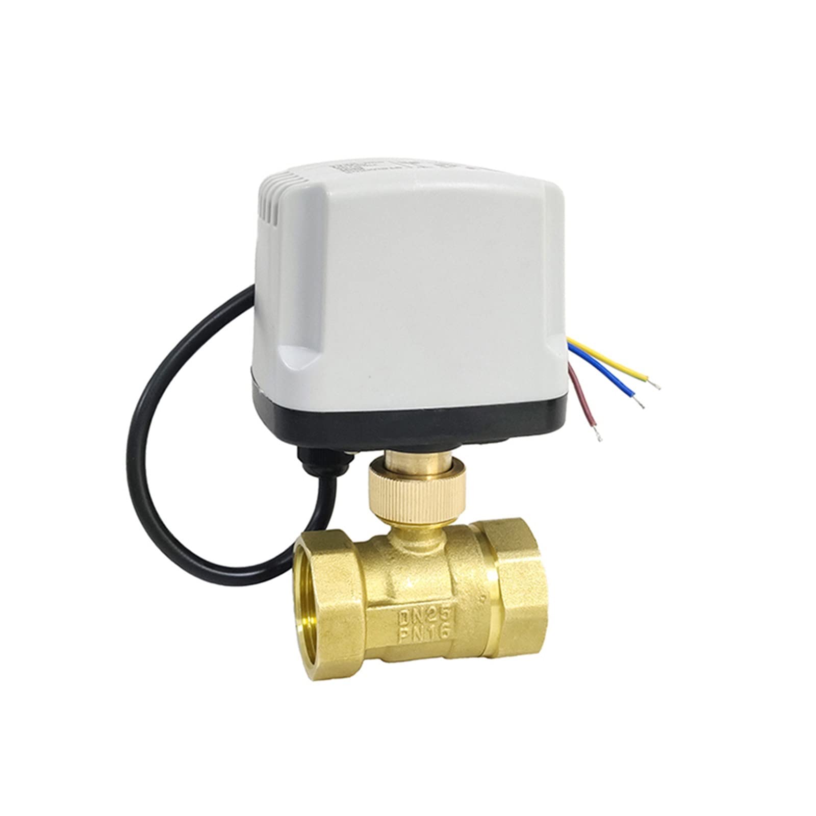 Valvola a sfera motorizzata impermeabile in ottone IP65 a tre fili, a due comandi, a, a un comando, 220 V, 24, 12, può sostituire l'elettrovalvola(12vdc-cr03,0.75 Inch)