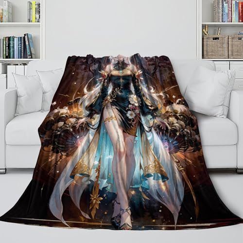 Couverture moelleuse 180x200cm plaid chaud léger jambes