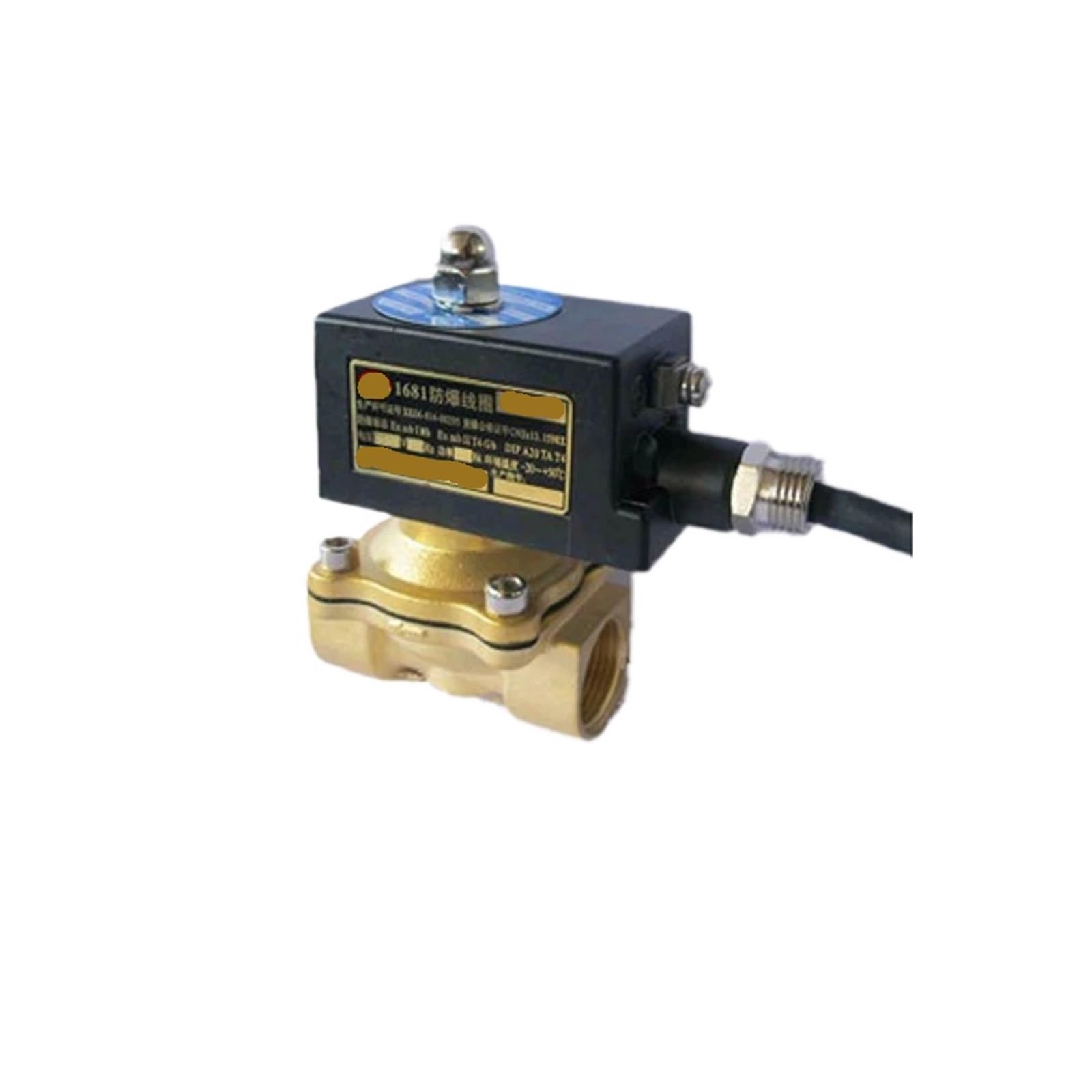 2W-200-20 G3/4'' Normally Closed Direct Acting Solenoid Valve Explosion Proof All Copper Zero Start Water Valve