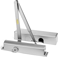 Vista 3 de Dynasty Hardware Door Closer, Grade 1 Heavy Duty Commercial Hydraulic Closer, Self-Closing, Adjustable Spring Size 1-6, ADA Compliant, Surface
