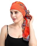 die einzigartige, faltige design bietet fülle zu geben, die sie haare darunter. auch mit heiligenschein tragen perücken mit pony oder über eine volle perücke.es ist eine stilvolle und komfortable alternative zu perücken. perfekte geschenk zu bringen, zu einer chemo - kopf rasieren.ziemlich chemo geschenke für frauen krebs - patienten.