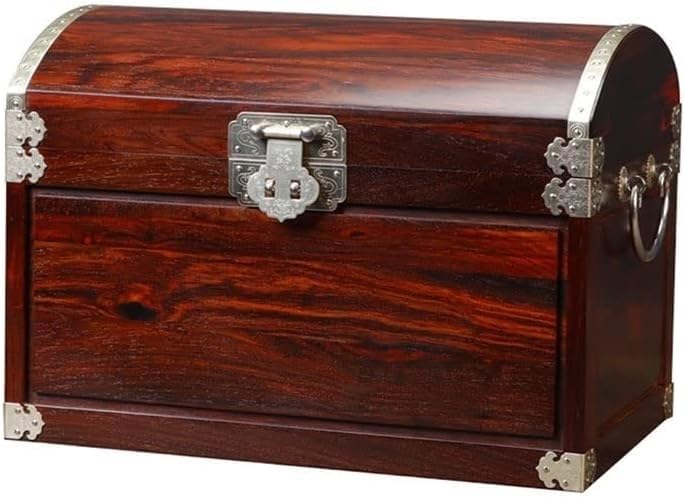 Boîte à bijoux organisateur rétro universel pour rangement montre et boucle d'oreille