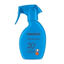 Bilboa Ohi Vita-mina Latte SPF 20, con Multivitamina, Meglio una Vita-Mina Oggi che una Ruga Domani, Resistente all’Acqua, Dermatologicamente Testato, 250 ml