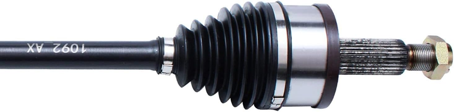 Detroit Axle - AWD Front 2pc CV Axles for Chrysler 300 Dodge Charger Magnum Challenger, 2 CV Axle Shafts Assembly Replacement