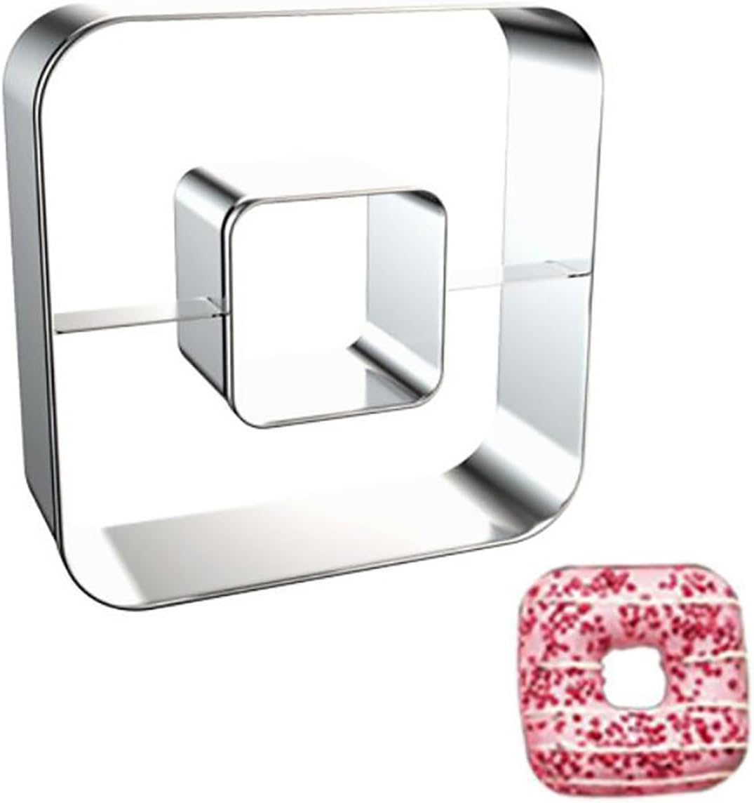 Square Donut Doughnut Cutter Cookie Cutter