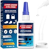 Colla per Scarpe 30g - Professionale Colla Scarpe con Testa Antiessiccazione, Super Glue Colla per Pelle Trasparente per Scarpe da Ginnastica, Stivali, Sandali