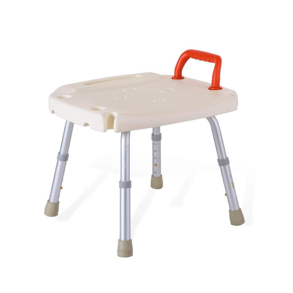 Tabouret de bain CHEWYNP en alliage d'aluminium réglable pour douche senior