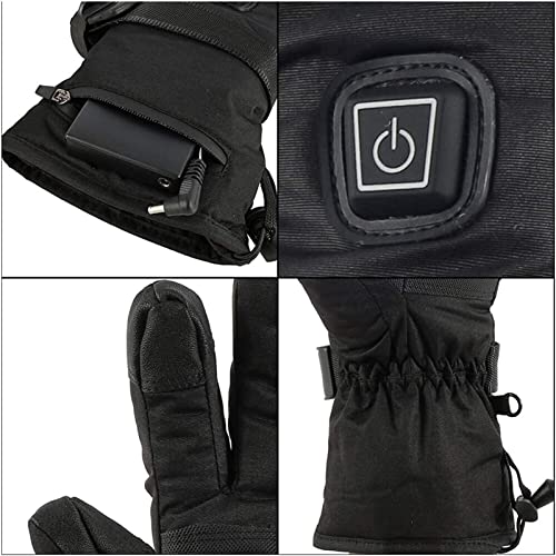 Gants chauffants électriques cyclisme pêche randonnée mixte USB