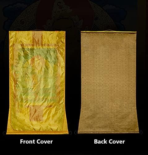 チベットタンカ、タンカ絵画、仏教タペストリー、サラスワティ、ラクシュミ、パールヴァテ​​ィ、チベットタンカ絵画アート、仏教タンカ錦、