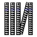 Honbay 6PCS Adhesive Crystal Digital Temperature Strips Stickers for Fish Tank Water Cup