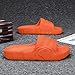 ReadJade Pantoufles Nuage, Chaussons de Tabouret de Grande Taille, Chaussons de Plage Haut de Gamme pour Couple, Fond épais antidérapant, Orange, 45-46,Soft Foam Sole Chaussons