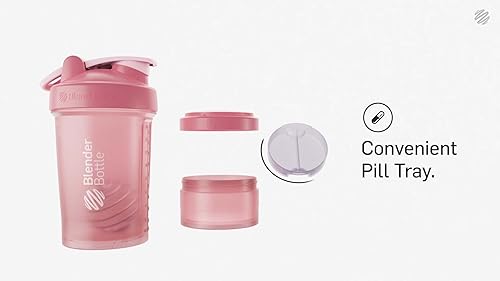 Miniatura 7 de BlenderBottle SportMixer - Botella agitadora y sistema ProStak para batidos de proteínas y almacenamiento de suplementos