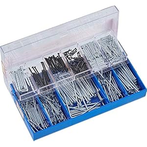 Connex Nagel-Sortiment 70-teilig + 530 g – Nägel & Kammzwecken im Set – Vorsortiert in praktischer Kunststoffbox – Geeignet für Haus, Hobby & Werkstatt / Sortimentskasten / Sortimentsbox / DP8500010