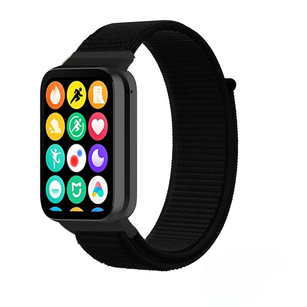 Bransoletka kompatybilna z Xiaomi Mi Smart Band 8 Pro / 9 Pro / Redmi Watch 4 / Watch 5, regulowany pasek do zegarka, miękki nylonowy pasek zapasowy dla kobiet i mężczyzn