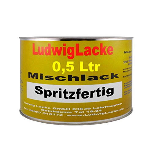 500ml spritzfertiger Autolack für Opel Nokturnoblau Perleffekt Z20H Bj.99-04