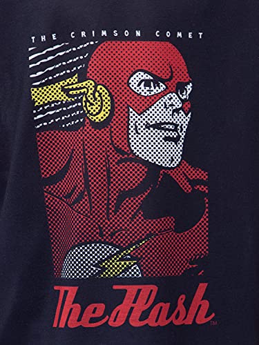 INTIMO DC Boys' Classic The Flash The Crimson Comet Raglan Sleep Pajama Set3