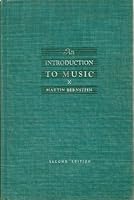 An Introduction to Music 2nd Edition B0040EKXVS Book Cover