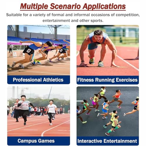 Blocs de course réglables sur piste d'athlétisme pour l'entraînement des sprinters - 6