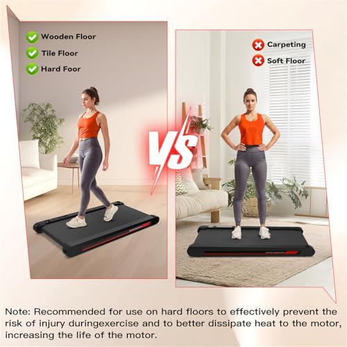 Sperax Walking Vibration Pad with APP, 3 in 1 Under Desk Low Noise Vibration Walking Treadmill Pad with Remote Control, Portable Treadmill for Home Office - Image 8