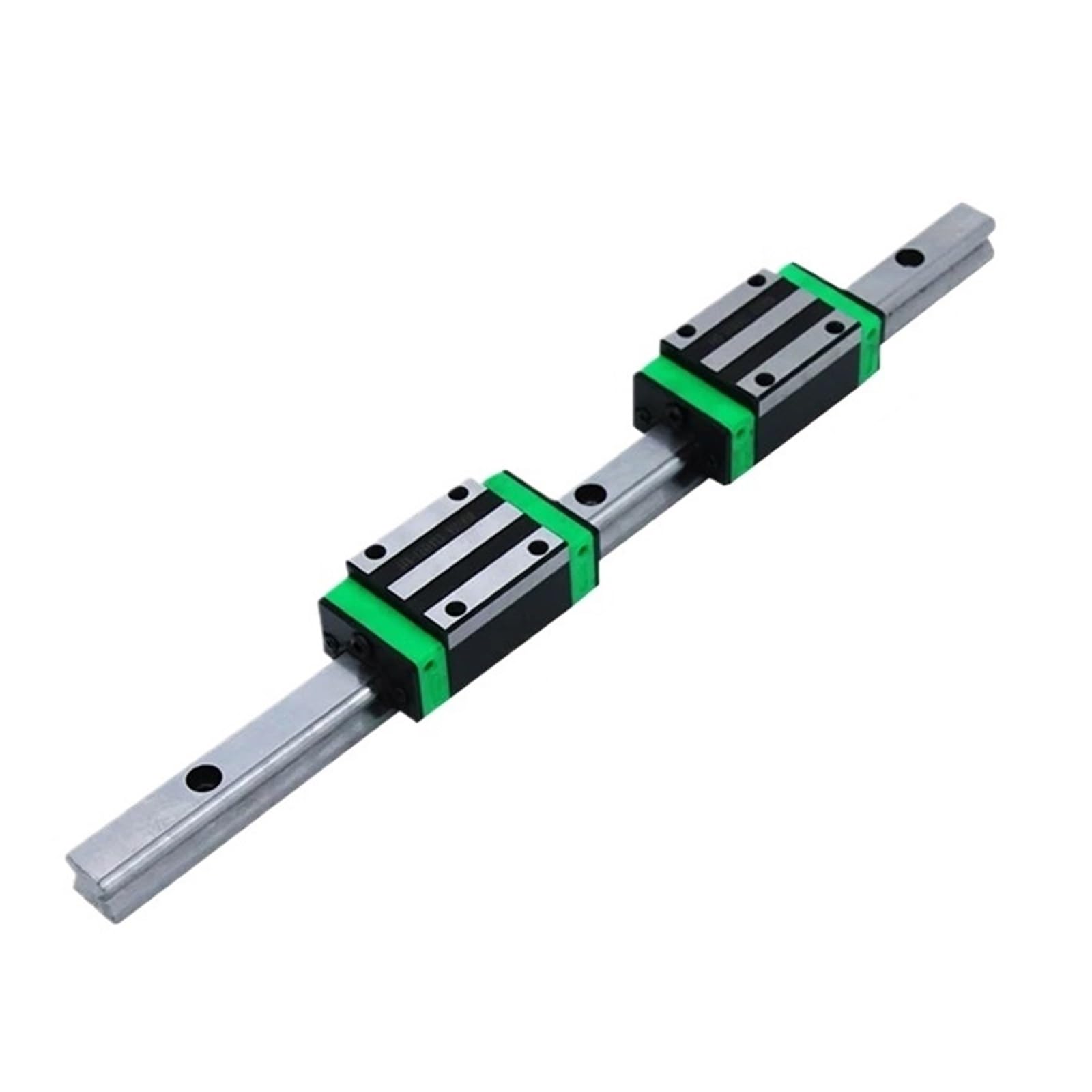 Guida al movimento lineare in miniatura Guida lineare 2 pezzi HGR20 + 4 blocchi di scorrimento HGH20CA + vite a ricircolo di sfere SFU1610 con estremità lavorata for BK/BF12(550mm)