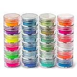 Hecho de mica natural. Estos tintes se pueden utilizar solos o mezclar con otros colores primarios para tus productos únicos.