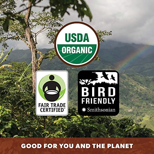Java Planet, Organic Coffee Beans, Guatemalan Single Origin, Fair Trade, Gourmet Low Acid Medium Roast Of Arabica Whole Bean Coffee, Certified Organic, Smithsonian Bird Friendly Certified, Two 1Lb Bags #TOP2