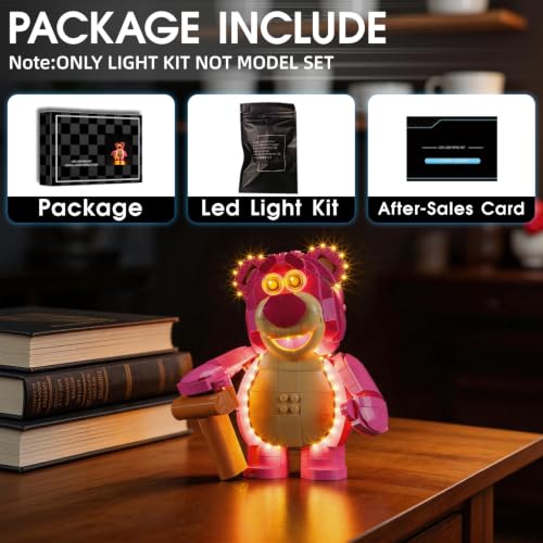 LED Light Set Compatible with Lego Pixar Lotso 43306 Set, Light Kit for Lego 43306 Building Blocks Model, Not Included The Model Set by Tusedna - Used condition - Image 3