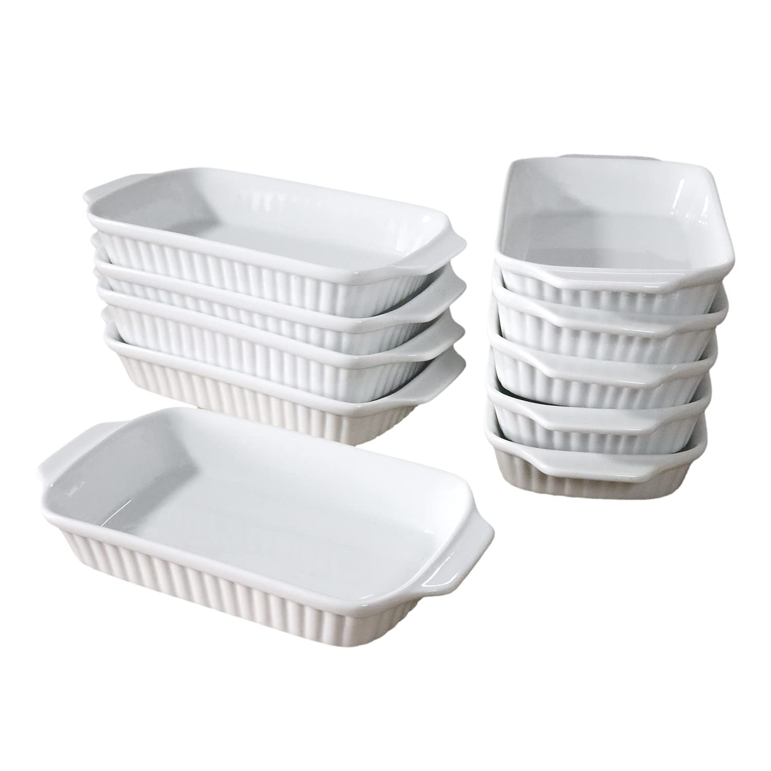 グラタン皿・蓋付き 10組