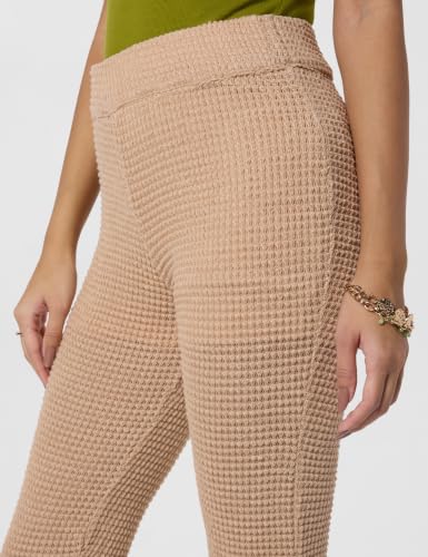 Image of Forever 21 Women Textured Regular Fit Pants