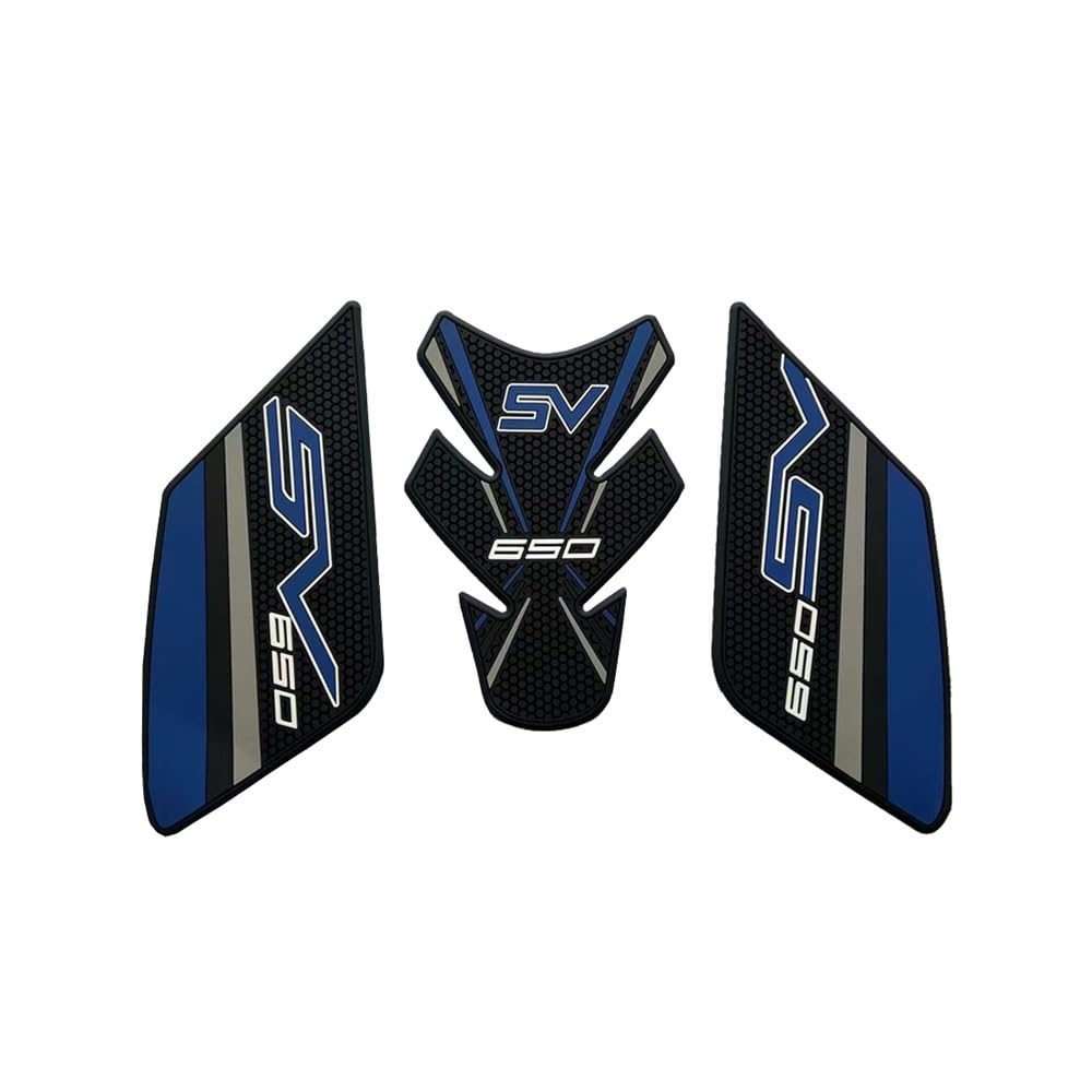 Fuel Tank Protector for SV650 SV650X Rubber Tank Pad Motorcycle Pads Side Traction Anti Slip Stickers