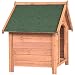TecTake 403229 Caseta de Madera Maciza para Perro, Casa para Mascotas Animales,...
