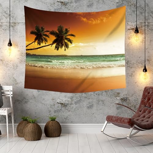 Decoration de chambre pour enfant paysage paradisiaque apaisant pour rever de voyages