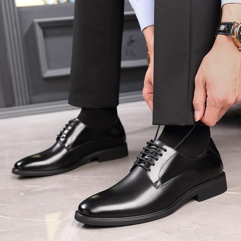 All-Match Professional Executive Shoes Men's Wingtip Lace-ups Men's Traditional Oxfords2