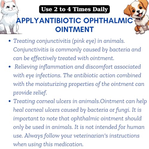 image for POLKA Pet Eye Cream Health for Cats, Dog, Cattle, Sheep, Horse and Bir