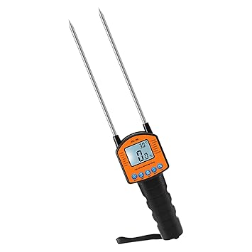 Adium Grain Meter LCD Screen with Backlight Grain Detector for 14 Kinds of Crops Broadcast Function