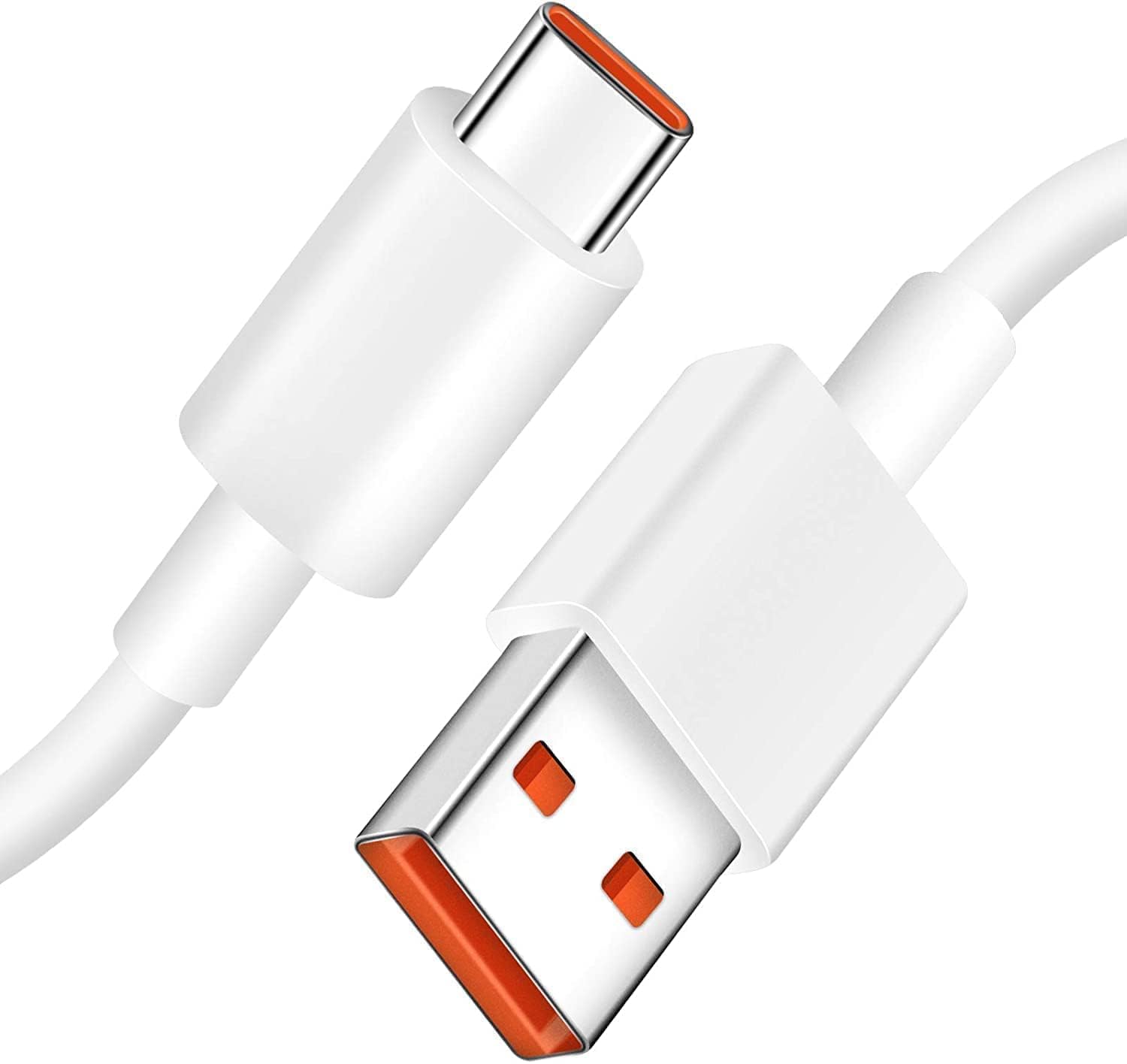 Mi USB to Type C 33W Hypercharge Cable, 3A Fast Charging Cable with Up to 480 Mbps High-Speed Data Transfer & Sync Cord Compatible With All Xiaomi Smartphones and Devices, White (1 Meter)-image-39