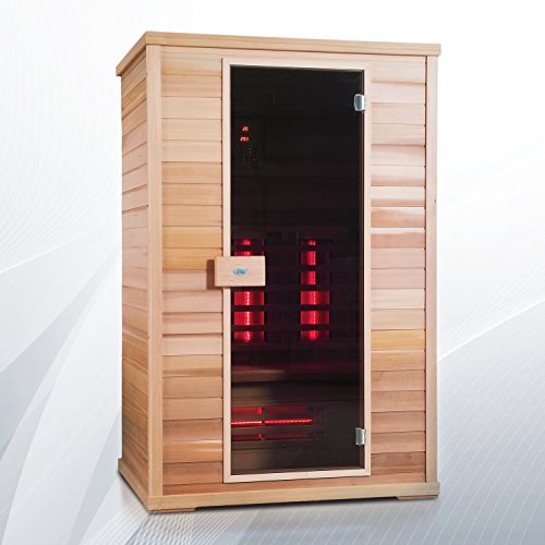 Nobel 130 Hemlock Infrarotkabine mit NobelFLEX DUO Strahlern