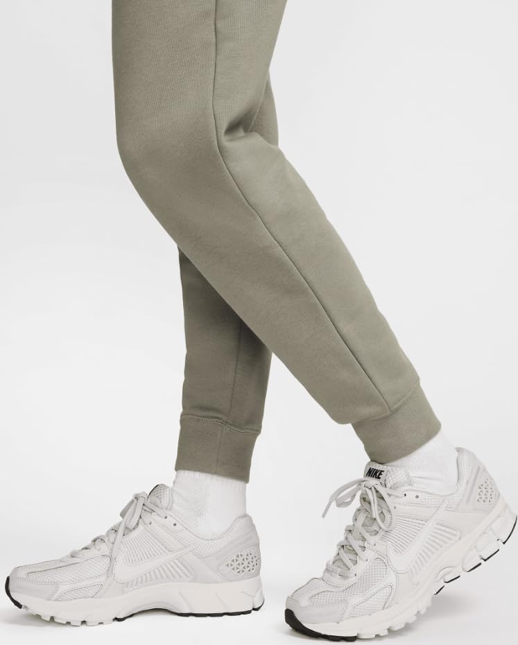 Nike Women's Sportswear Club Fleece Mid-Rise Pants, Sweatpants, Light Army Green, XXL - Image 3