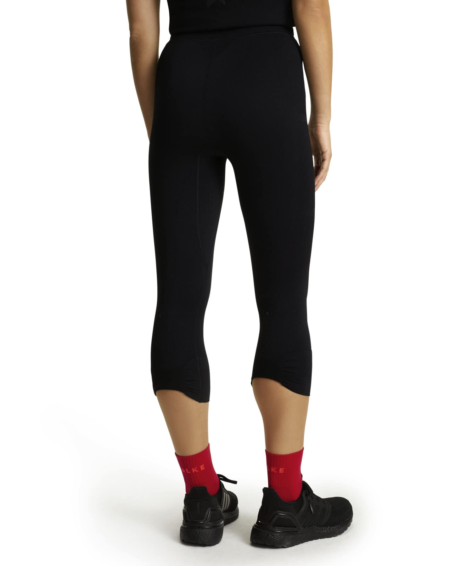 FALKE Damen Kompressionshose Compression 3/4 W Ti Funktionsmaterial mit Kompression