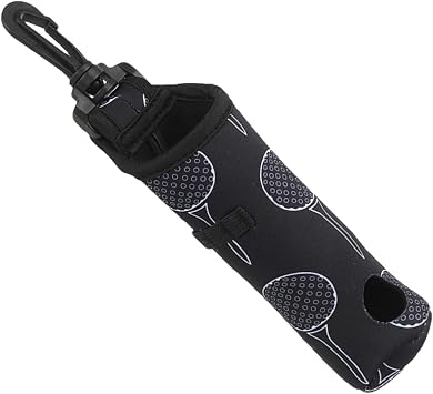 Golf Tee Bag, Portable Golf Pouch - Waterproof Triple Travel Cart Organizer for Golfers