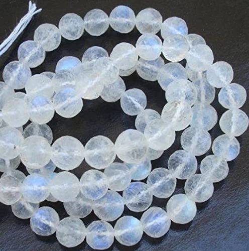 Pierre de Lune Arc-en-Ciel LKBEADS : finis les reflets ternes avec ces perles facettées bleues