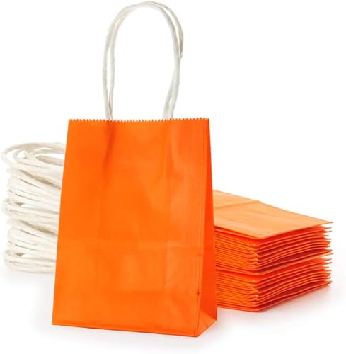 Miniatura 5 de Mini Bolsa de papel de tamaño pequeño, color negro, con asa para fiestas, 6 x 4.5 x 2.5pulgadas, para boda, cumpleaños, baby shower, bolsa