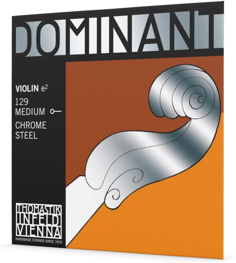 Thomastik-Infeld 1294/4 Dominant Nylon Core Violin E-String, Plain/Ball, Medium Gauge, 4/4 Scale