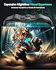 Night Vision Goggles - 4K Night Vision Binoculars for Adults, 3'' HD Screen Binoculars can Save Photo and Video with 32GB TF Card (Dark Gray)